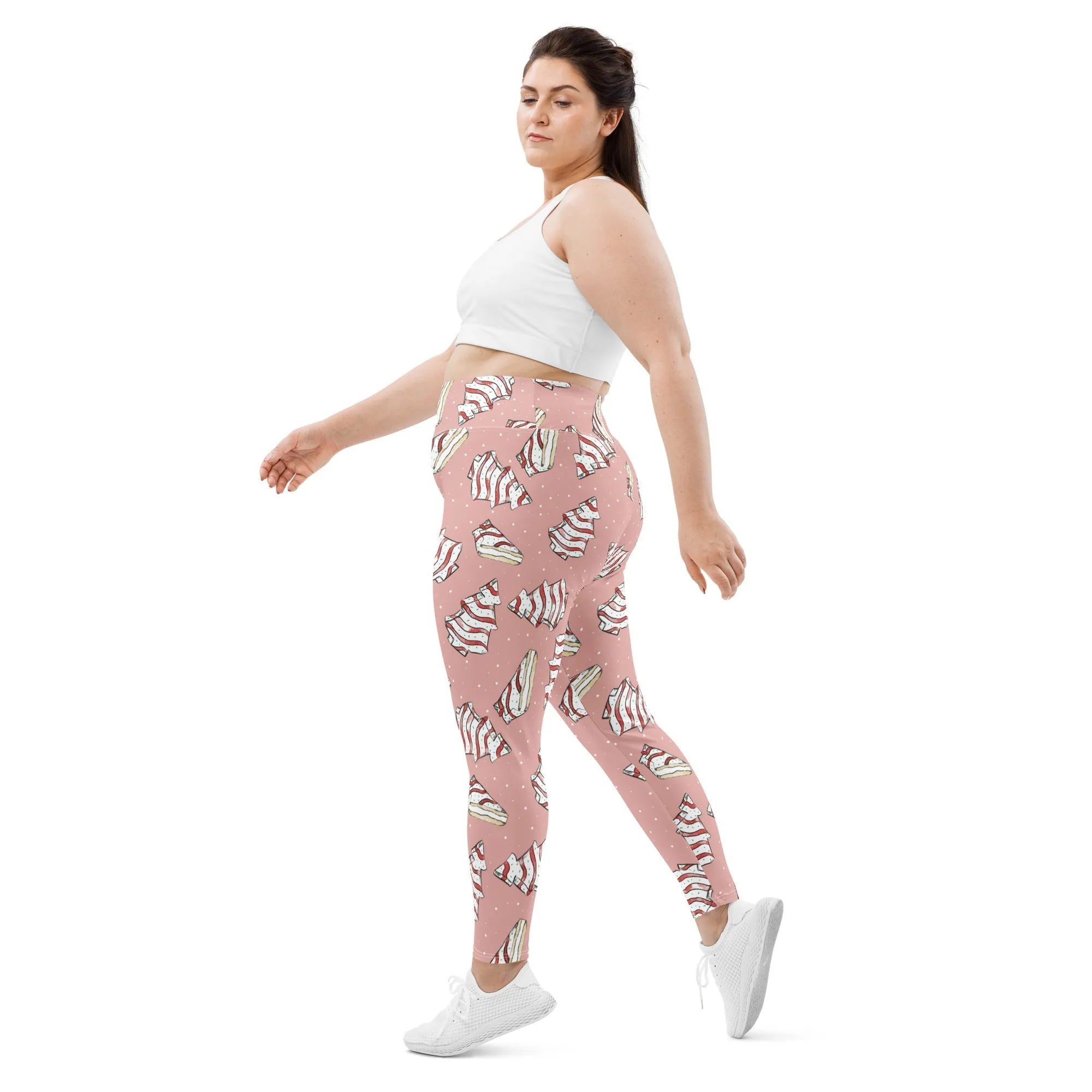 Christmas Cake  Plus Size Leggings