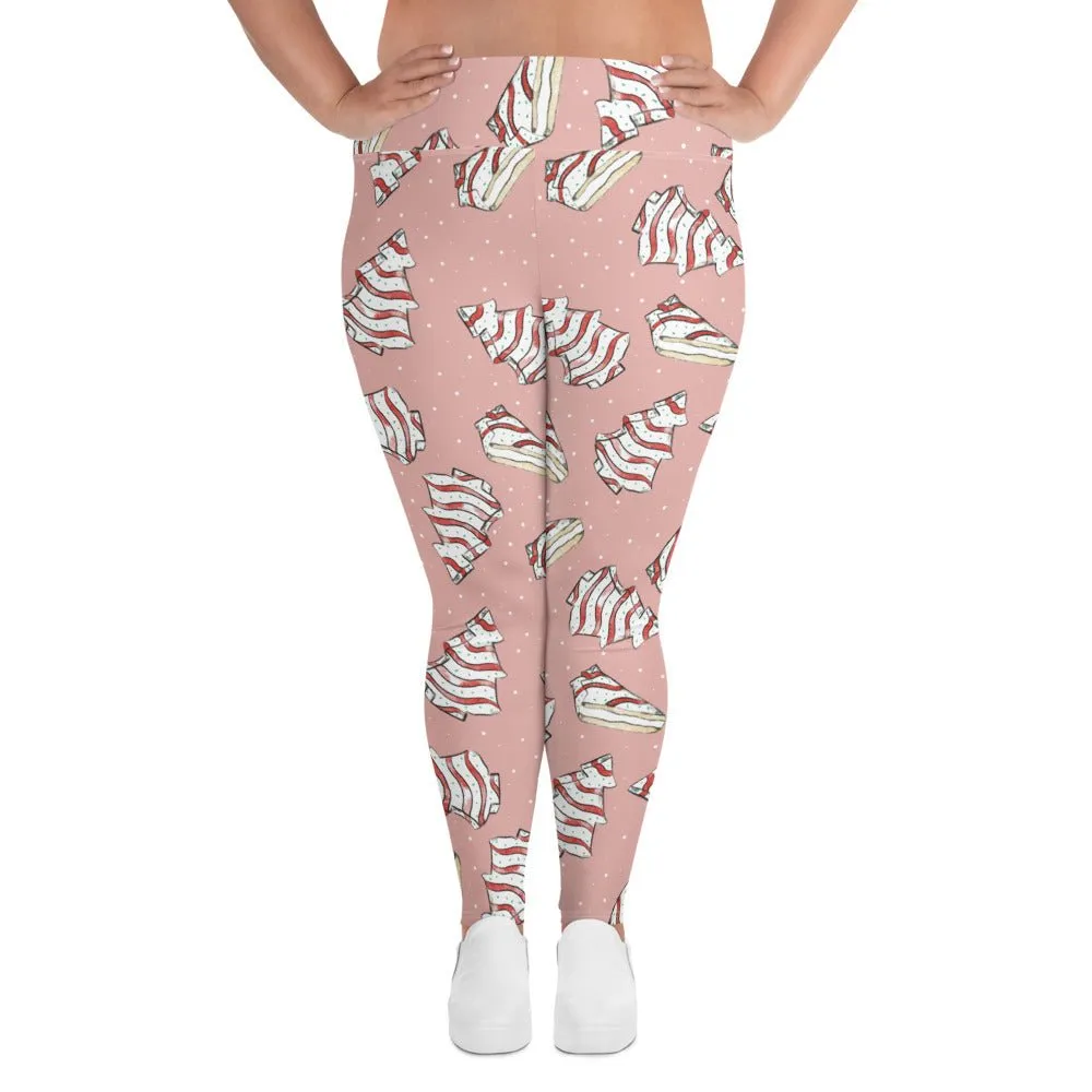 Christmas Cake  Plus Size Leggings