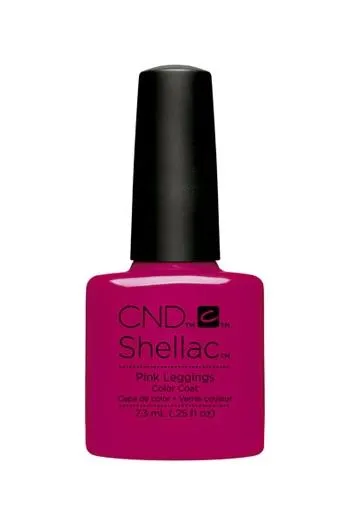 CND Shellac Pink Leggings