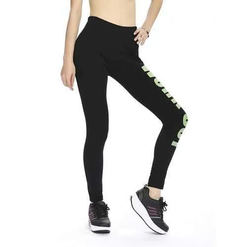 Cotton Fitness Ninth Leggings Yoga Sport Pants