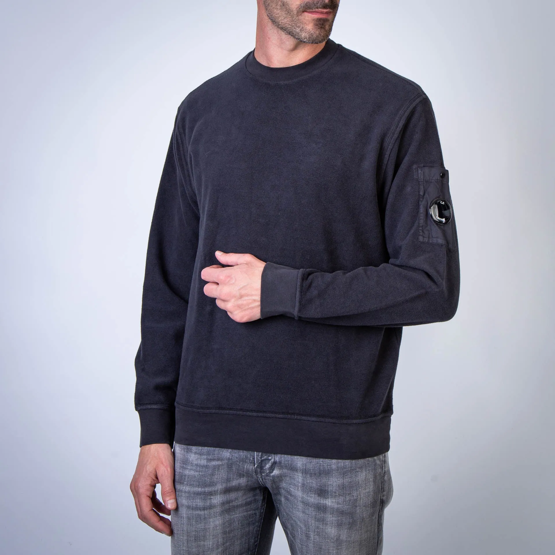 C.P. COMPANY SWEATER 17CMSS285A-006614G 995 BLACK