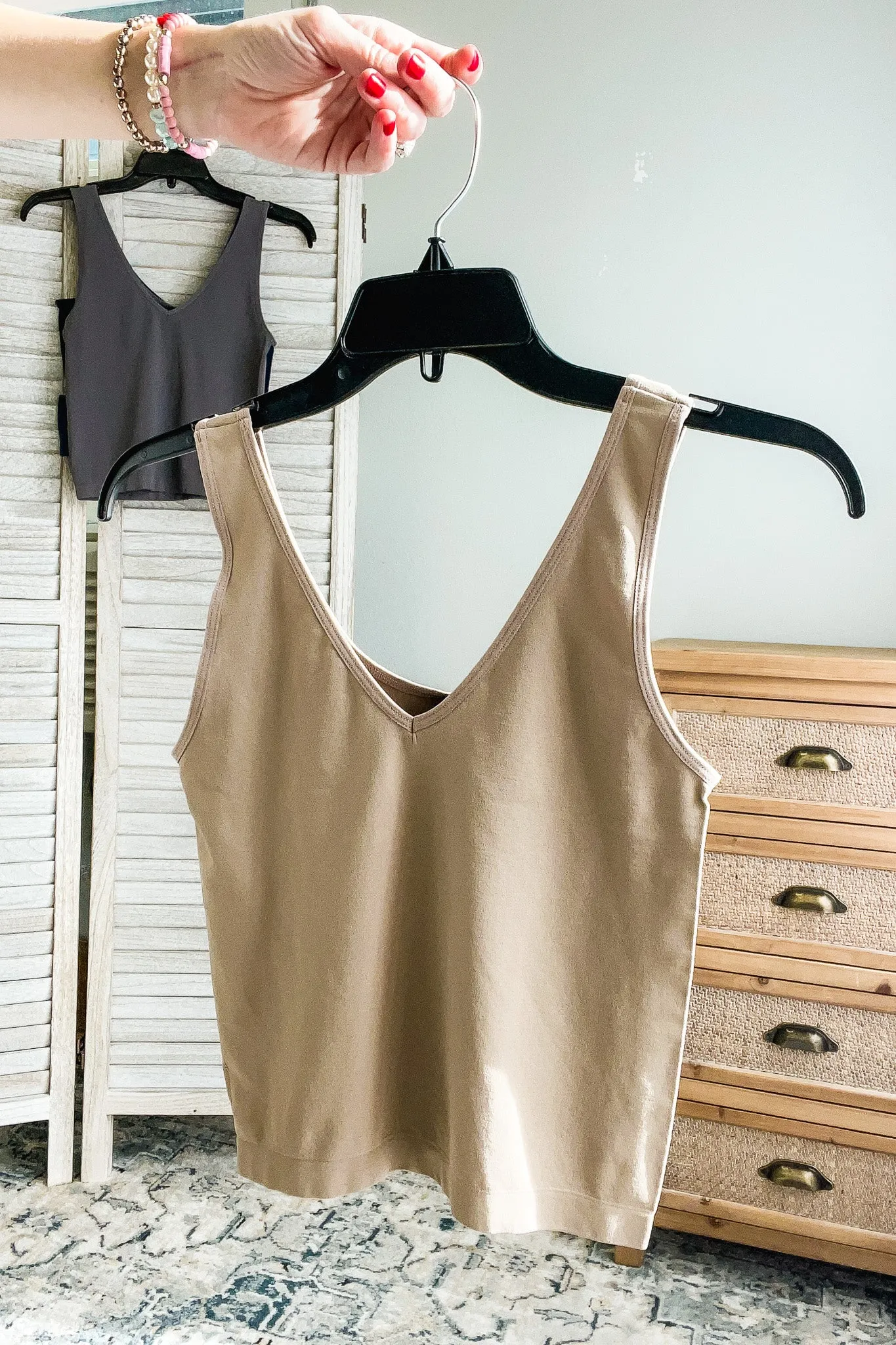 Cropped Seamless Tank