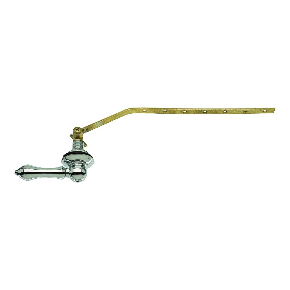 Danco 89447A Wallplate Toilet Handle, Brass, For: Angled, Front or Side-Mount Toilet Tank