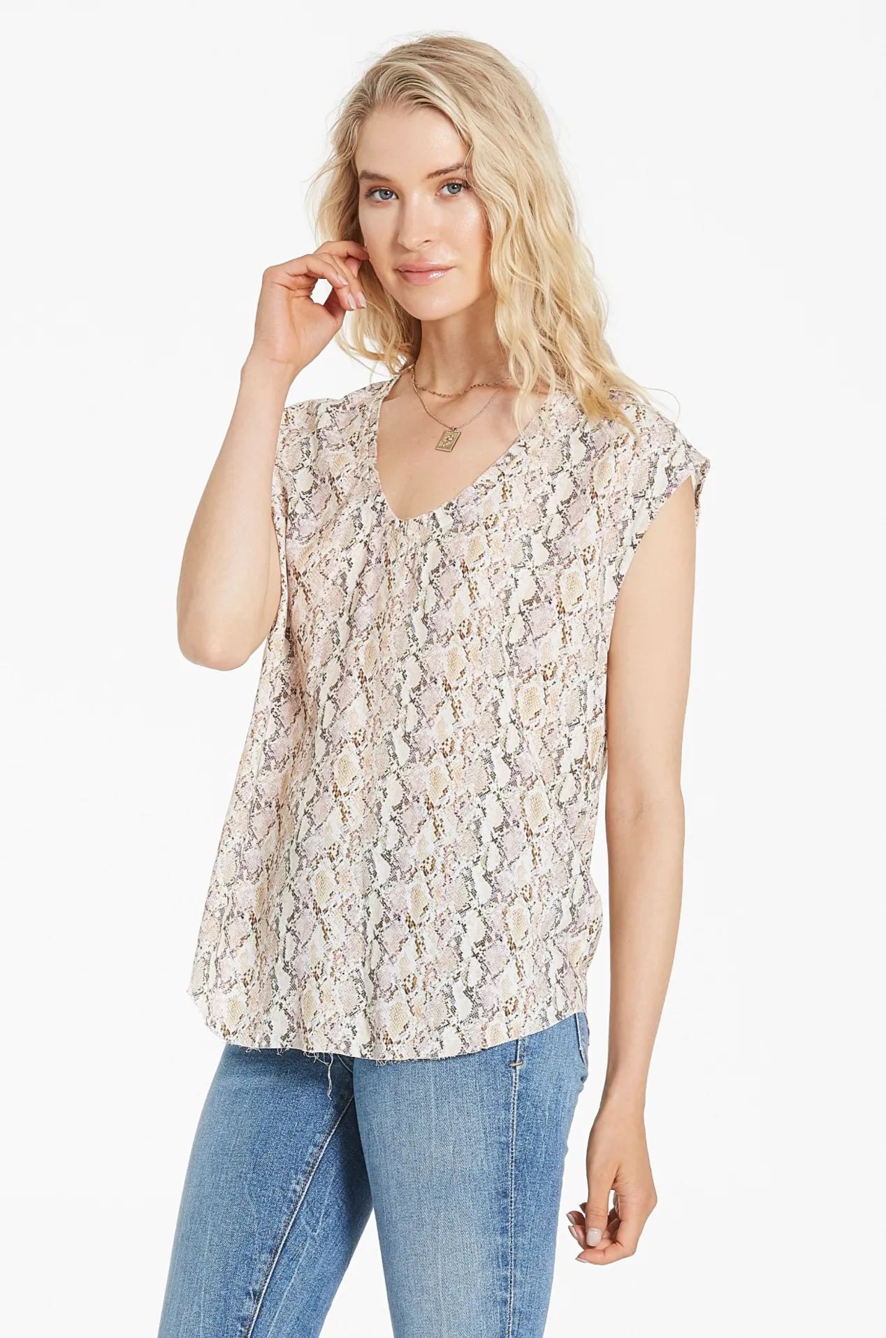 Dear John Yanis Thistle Snake Top