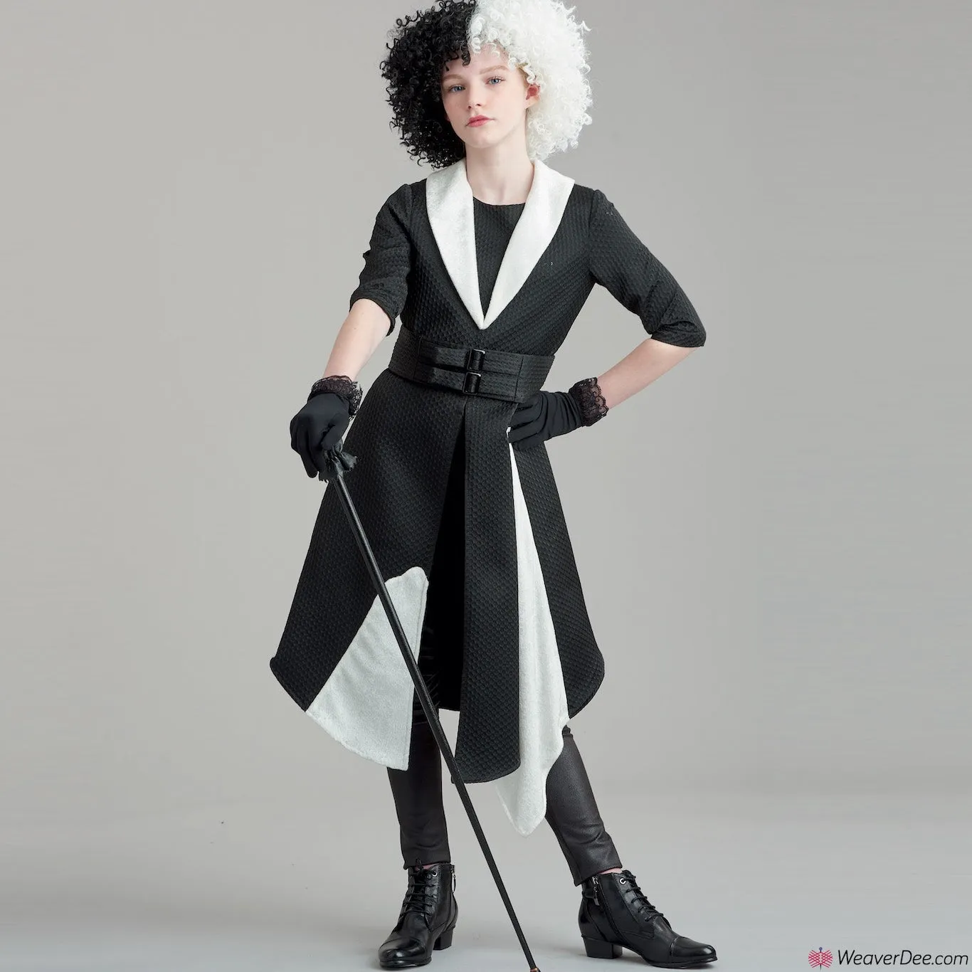 Disney Simplicity Pattern S9345 Girls' Cruella de Vil Costumes