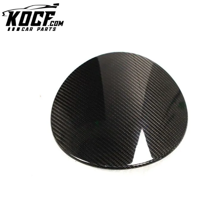 Dry Carbon Fiber Interior Body Fuel Tank Cover sticker accessories sticker For TOYOTA SUPRA A90 2019-2021