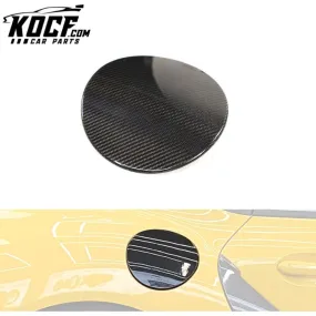 Dry Carbon Fiber Interior Body Fuel Tank Cover sticker accessories sticker For TOYOTA SUPRA A90 2019-2021