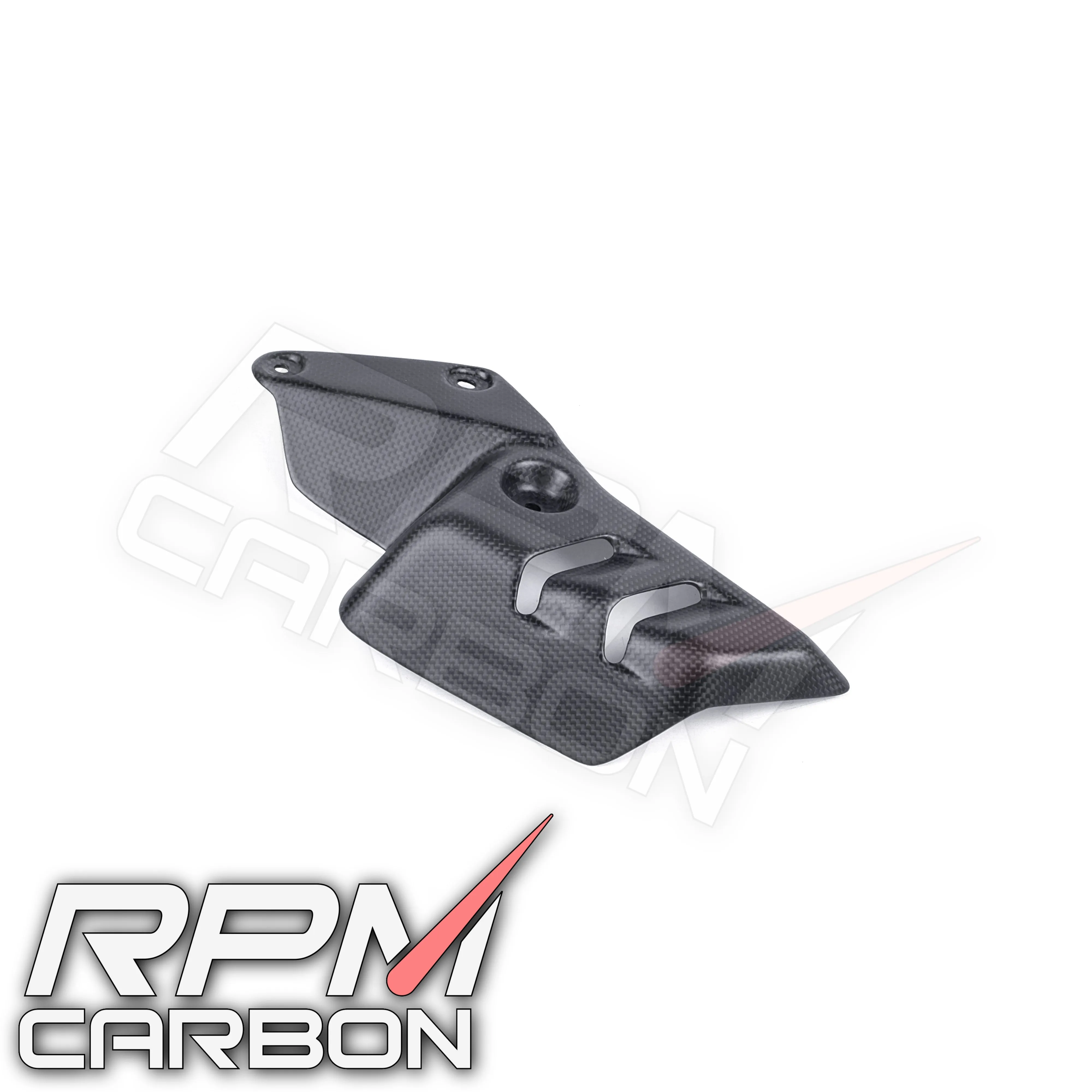 Ducati Diavel V4 Carbon Fiber Left Exhaust Cover