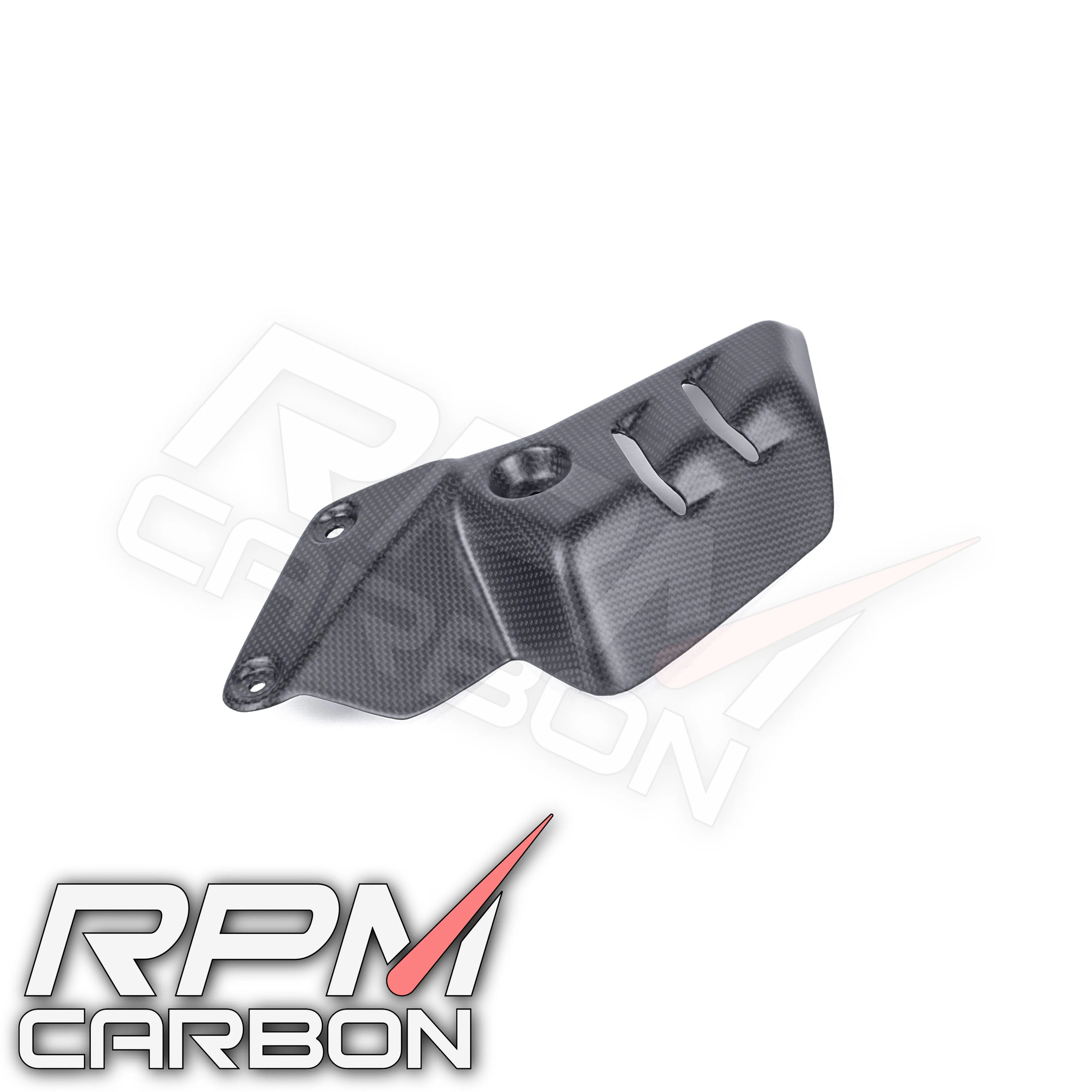 Ducati Diavel V4 Carbon Fiber Left Exhaust Cover