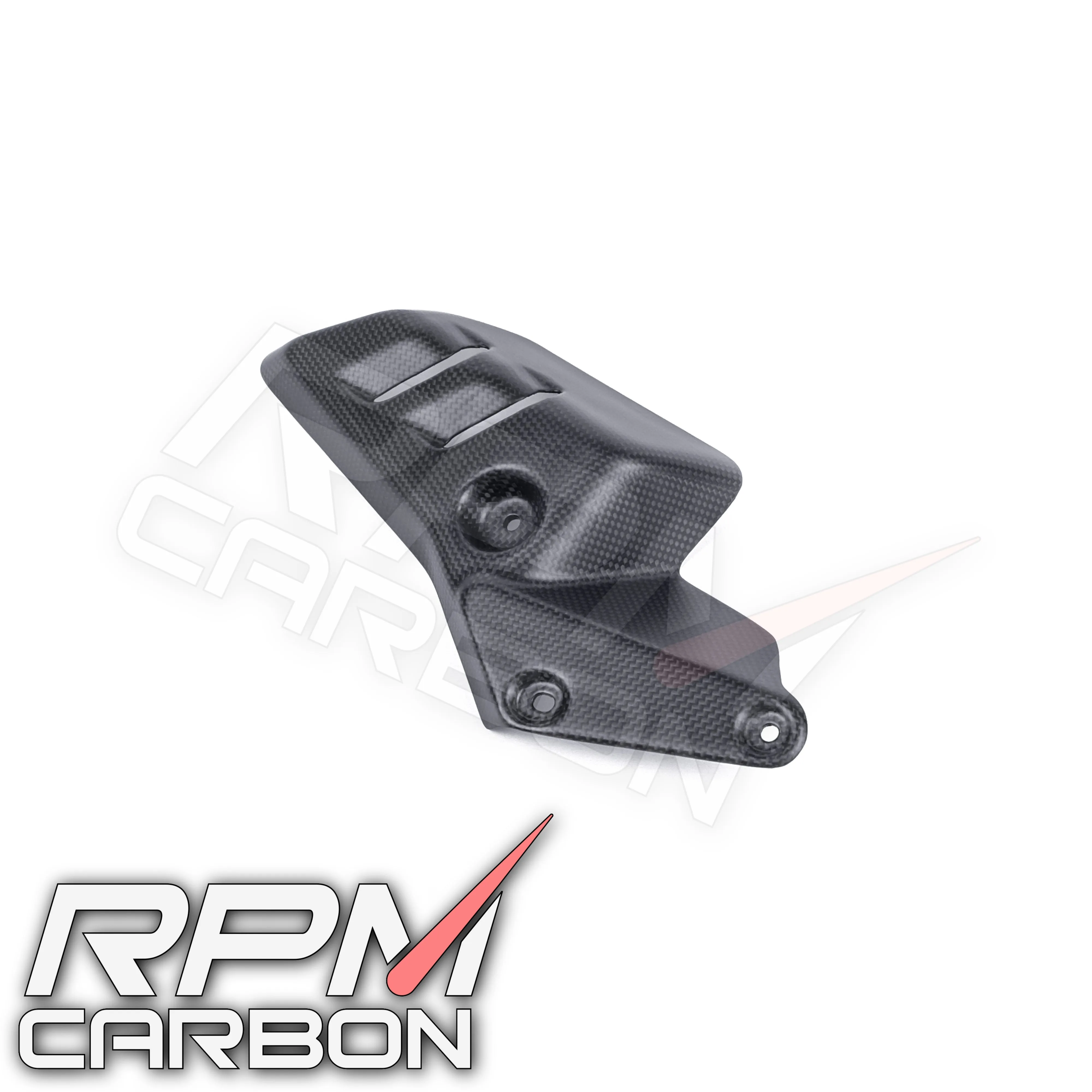 Ducati Diavel V4 Carbon Fiber Left Exhaust Cover