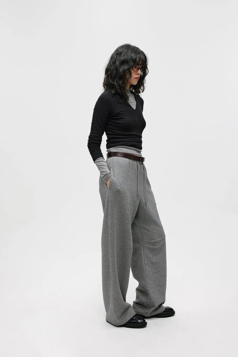 Elastic Waist Sweatpants