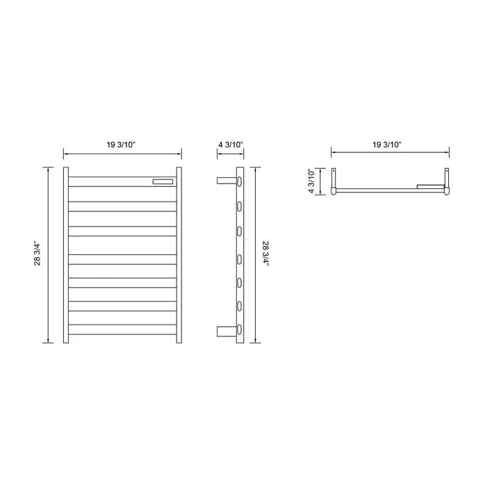 Electrical Towel Warmer 29"