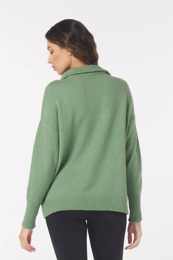 Elevated 1/4 Zip : Sage