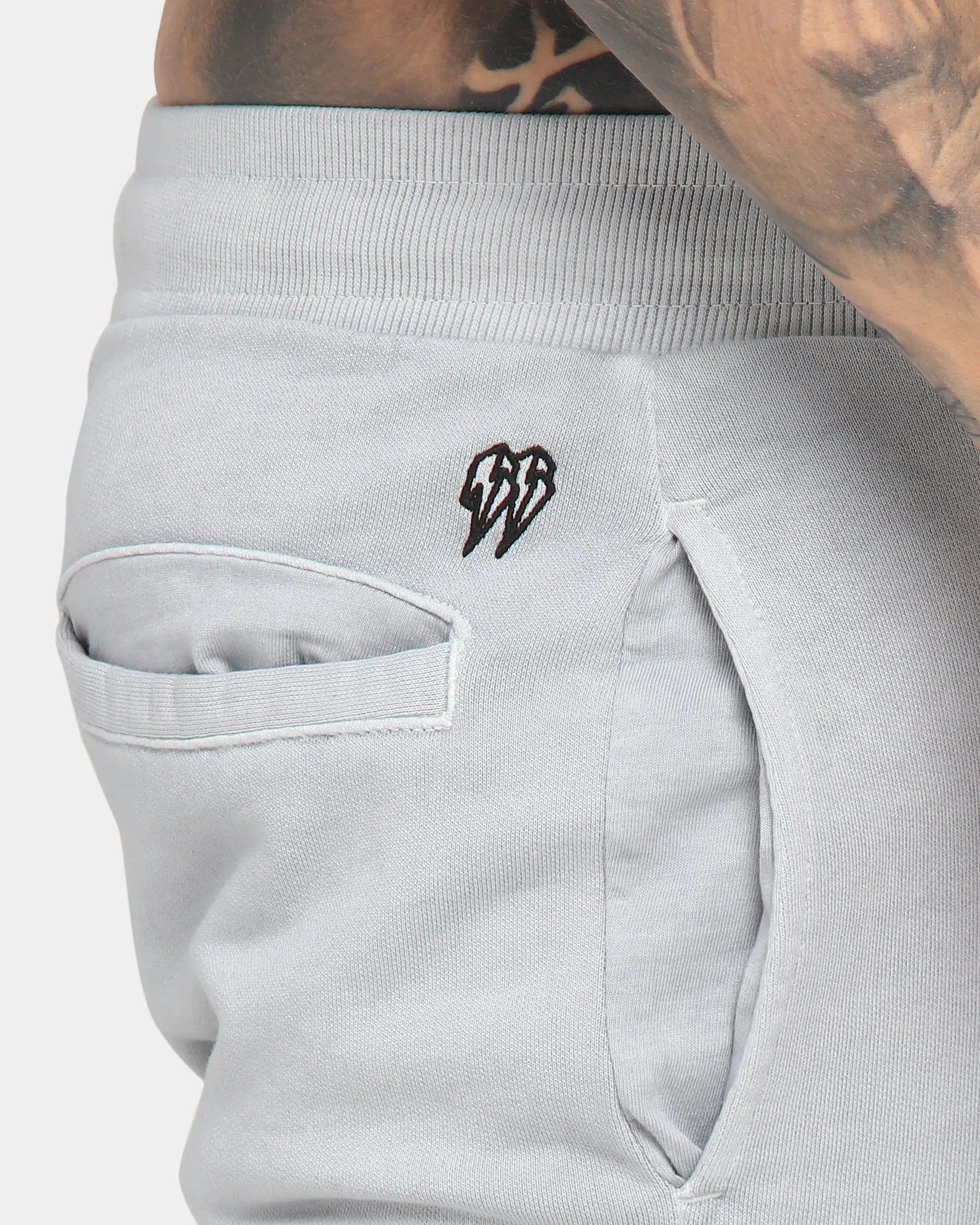 EN ES Cozy Premium Sweatpants Light Grey