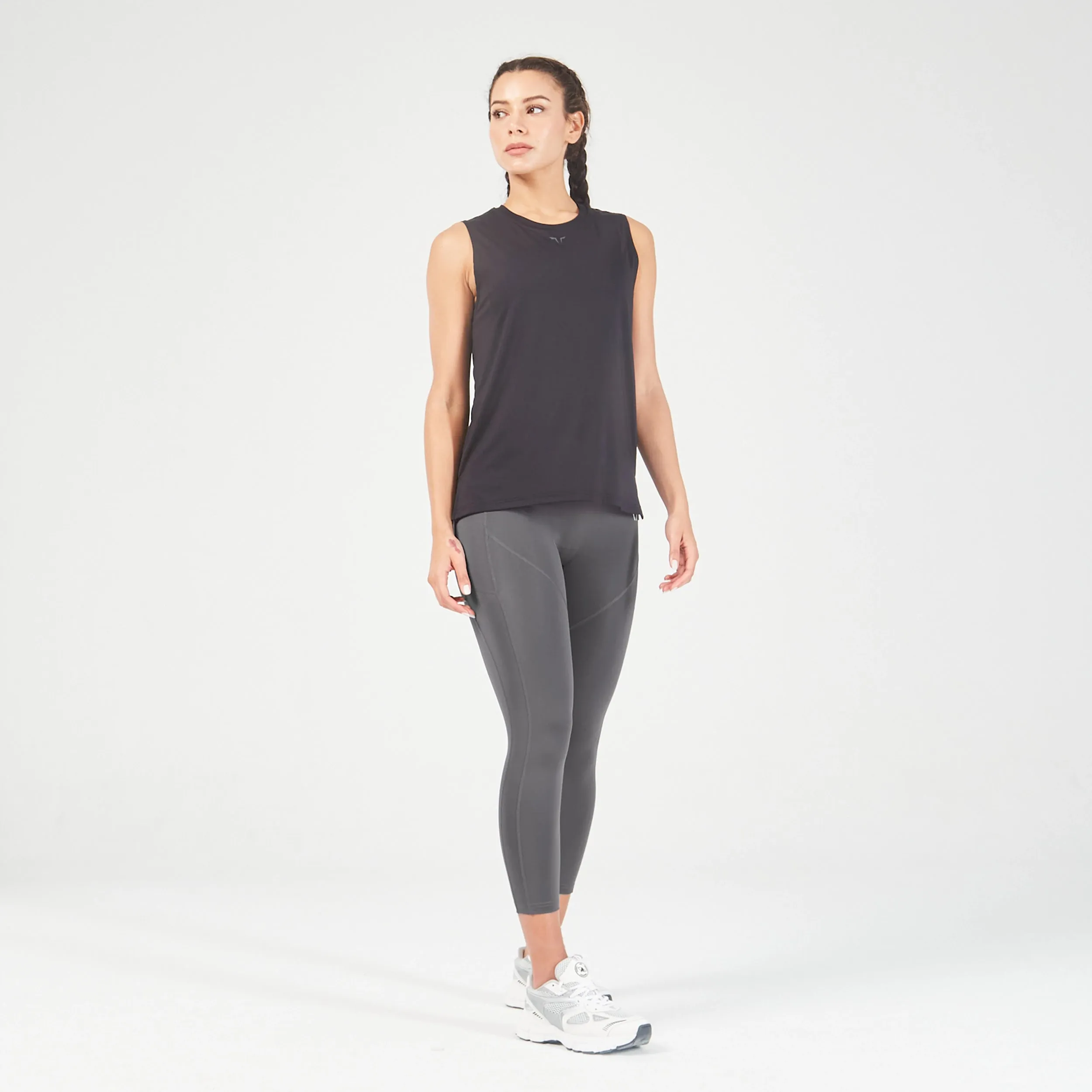 Essential Crew Tank Asphalt Edition - Black