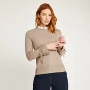 Frill Neck Sweater