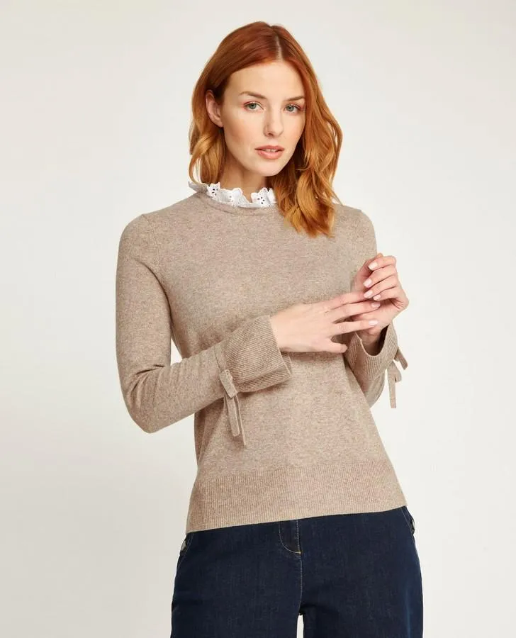 Frill Neck Sweater