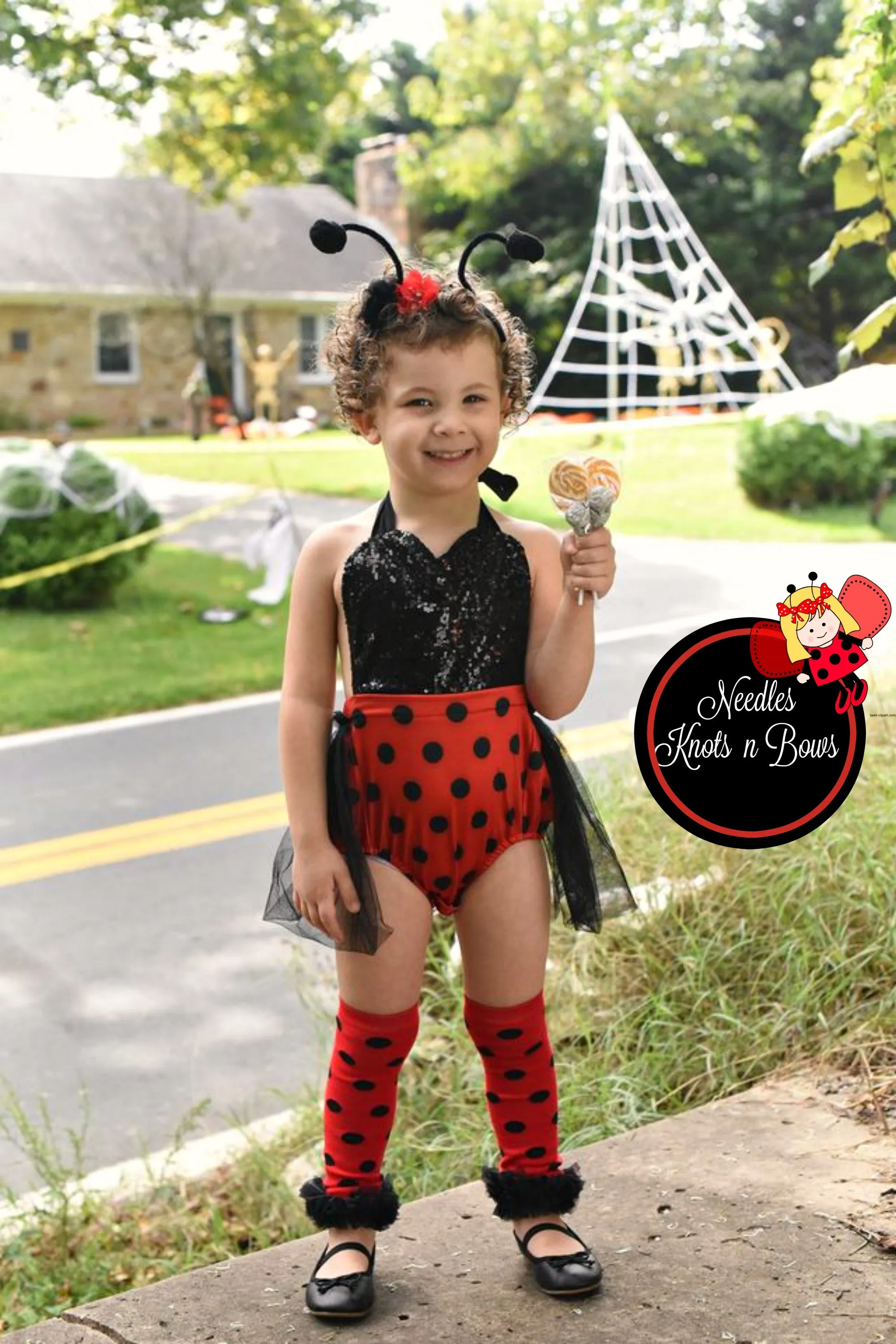 Girls Ladybug Costume, Baby Toddler Halloween Costume