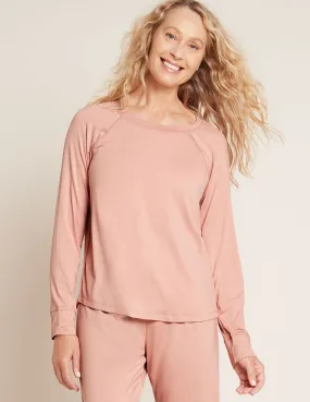 Goodnight Raglan Sleep Top - Dusty Pink