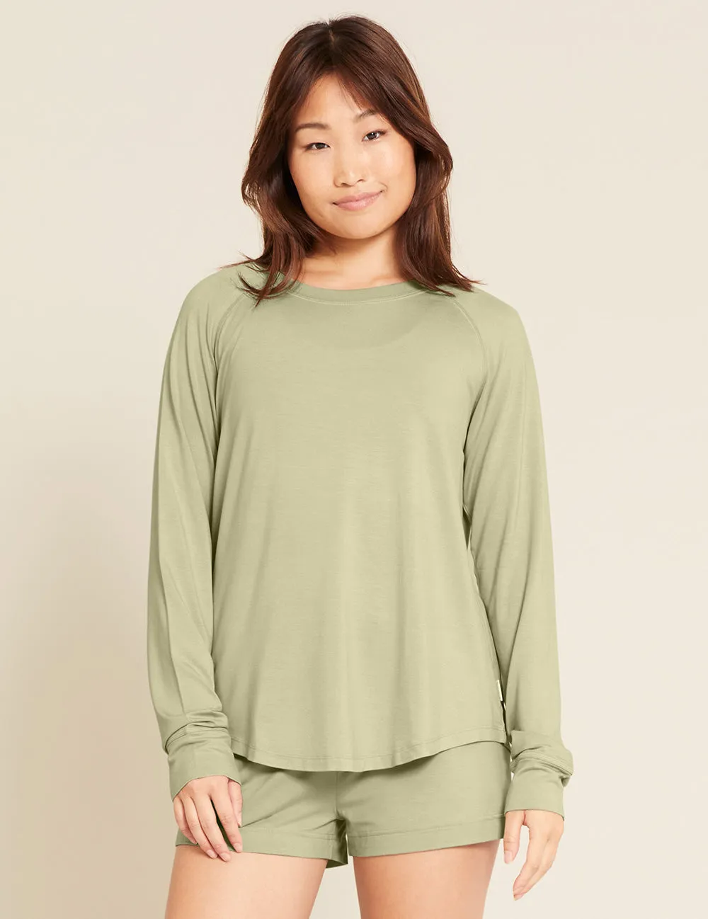 Goodnight Raglan Sleep Top - Sage