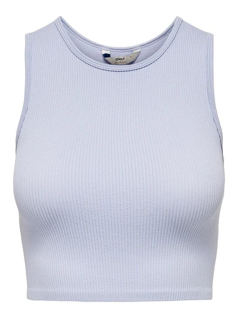 Gwen Ribbed Crop Tank