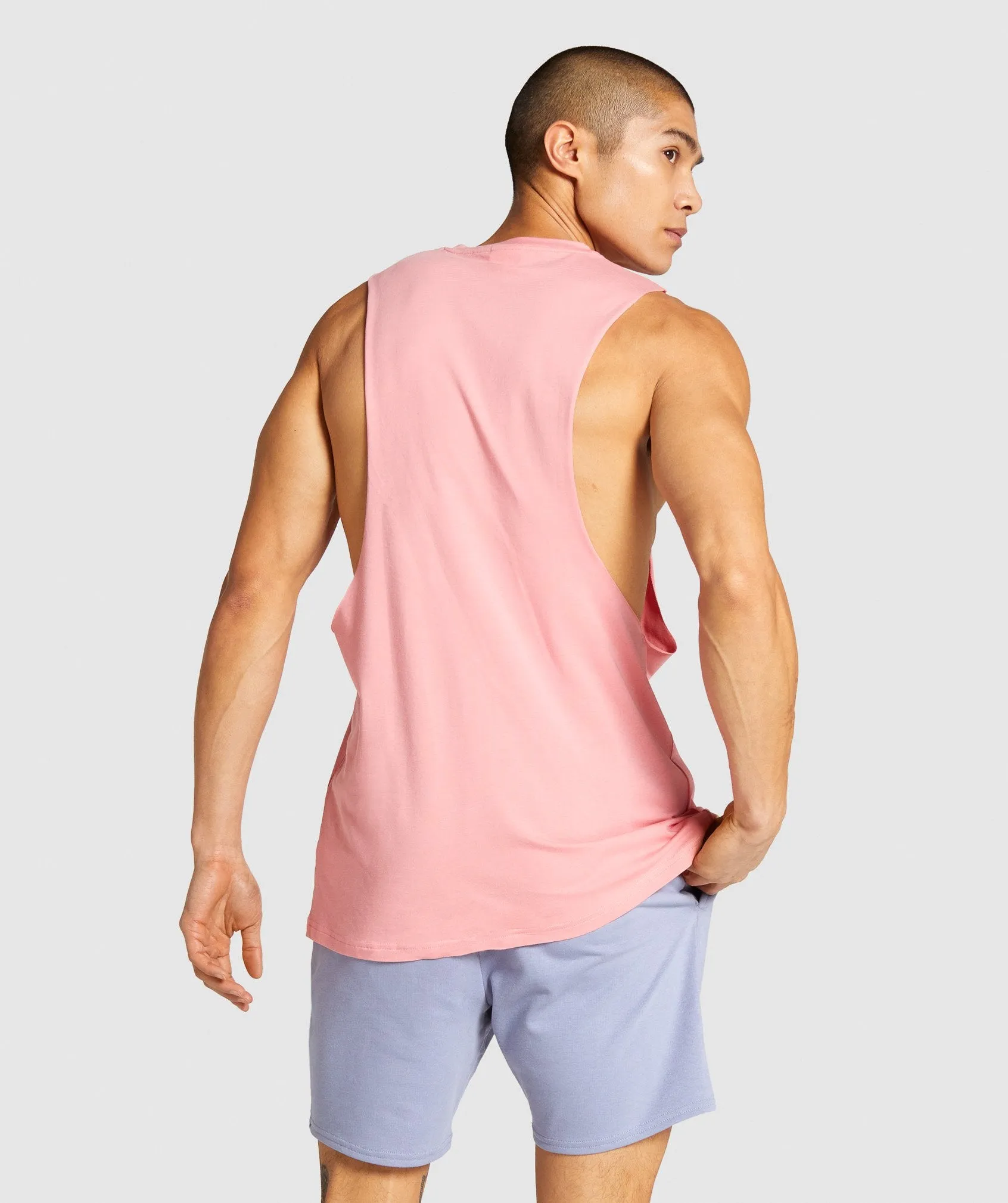 Gymshark Critical Drop Arm Tank - Coral