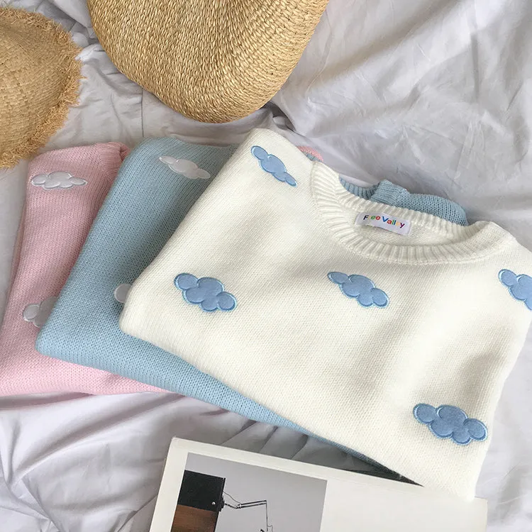 Harajuku Cloud Knit Sweater