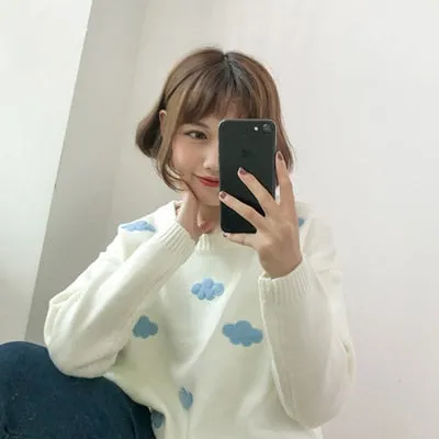 Harajuku Cloud Knit Sweater