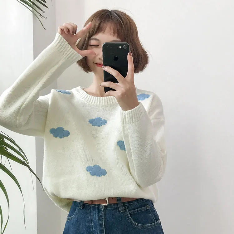 Harajuku Cloud Knit Sweater