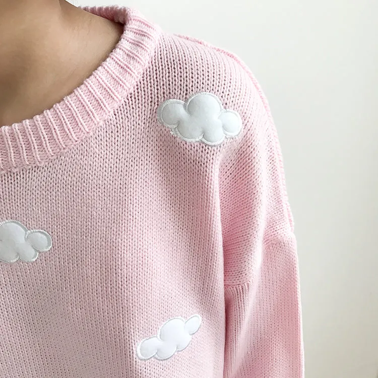 Harajuku Cloud Knit Sweater