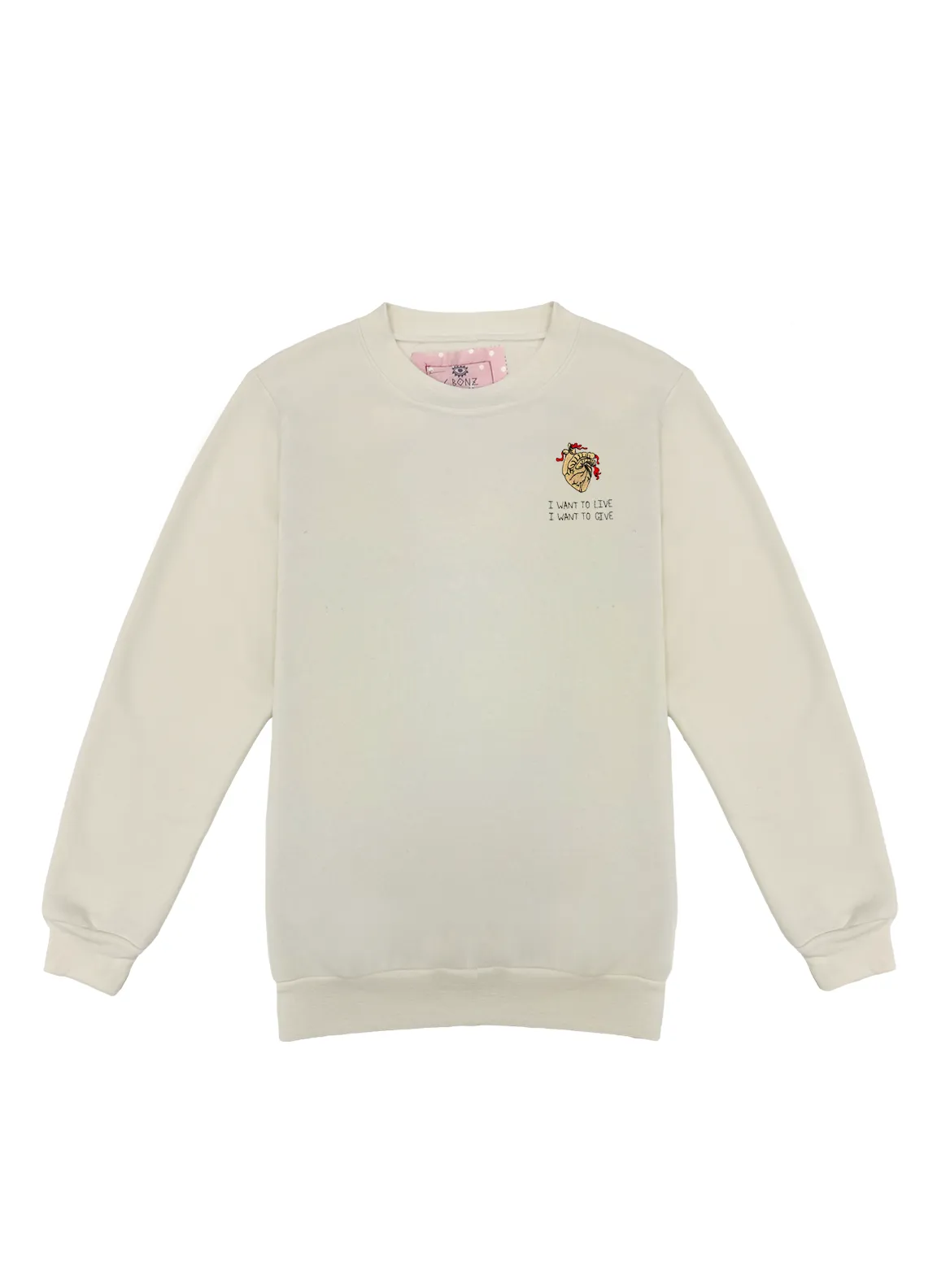 Heart of Gold Unisex Cozy Crew Pullover