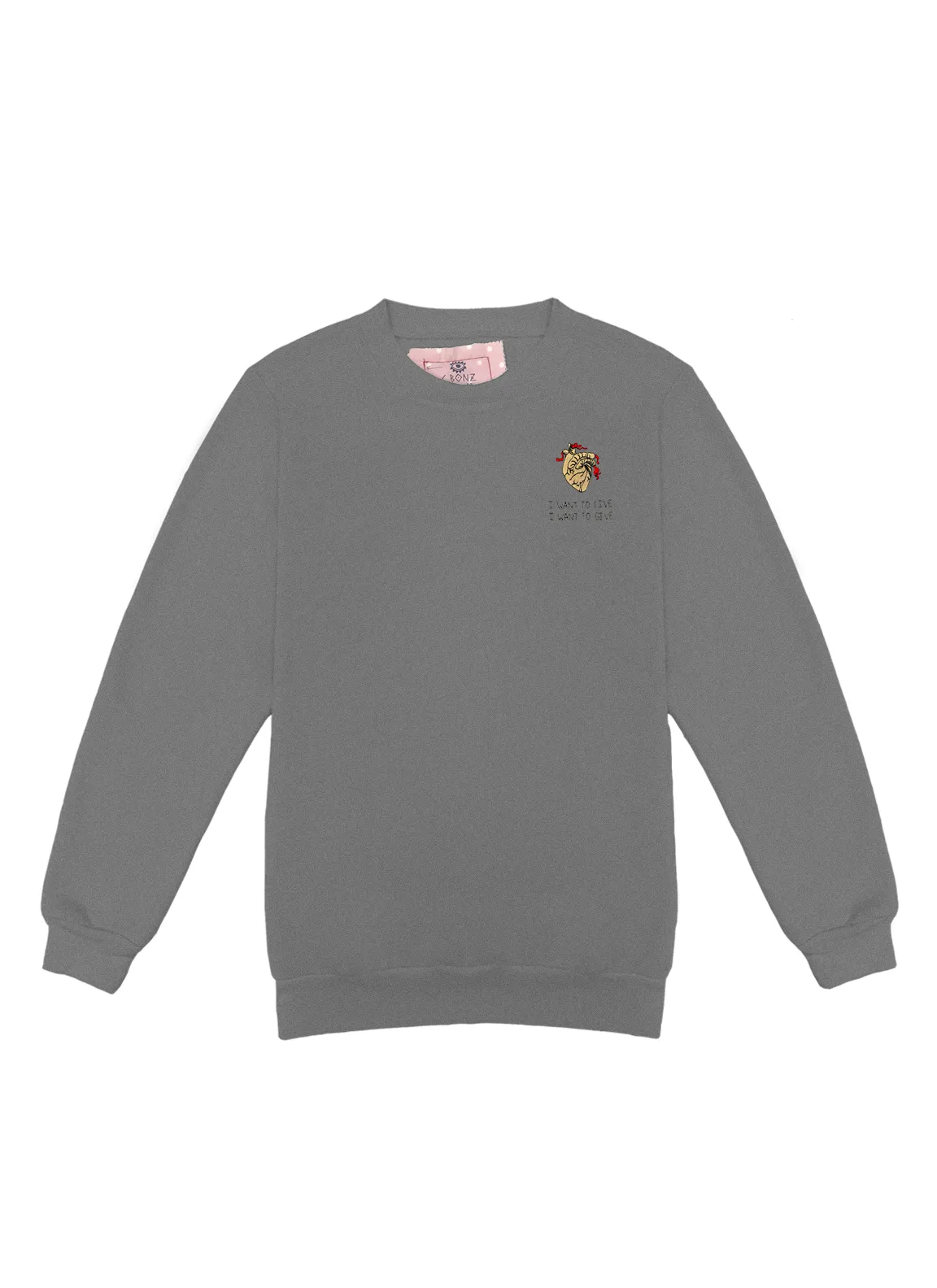 Heart of Gold Unisex Cozy Crew Pullover