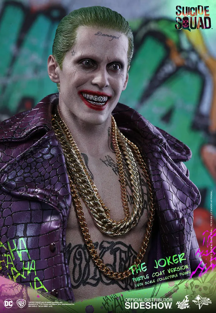 HOT TOYS SUICIDE SQUAD THE JOKER PURPLE COAT SPECIAL EDITION 1/6 SCALE - MMS382E