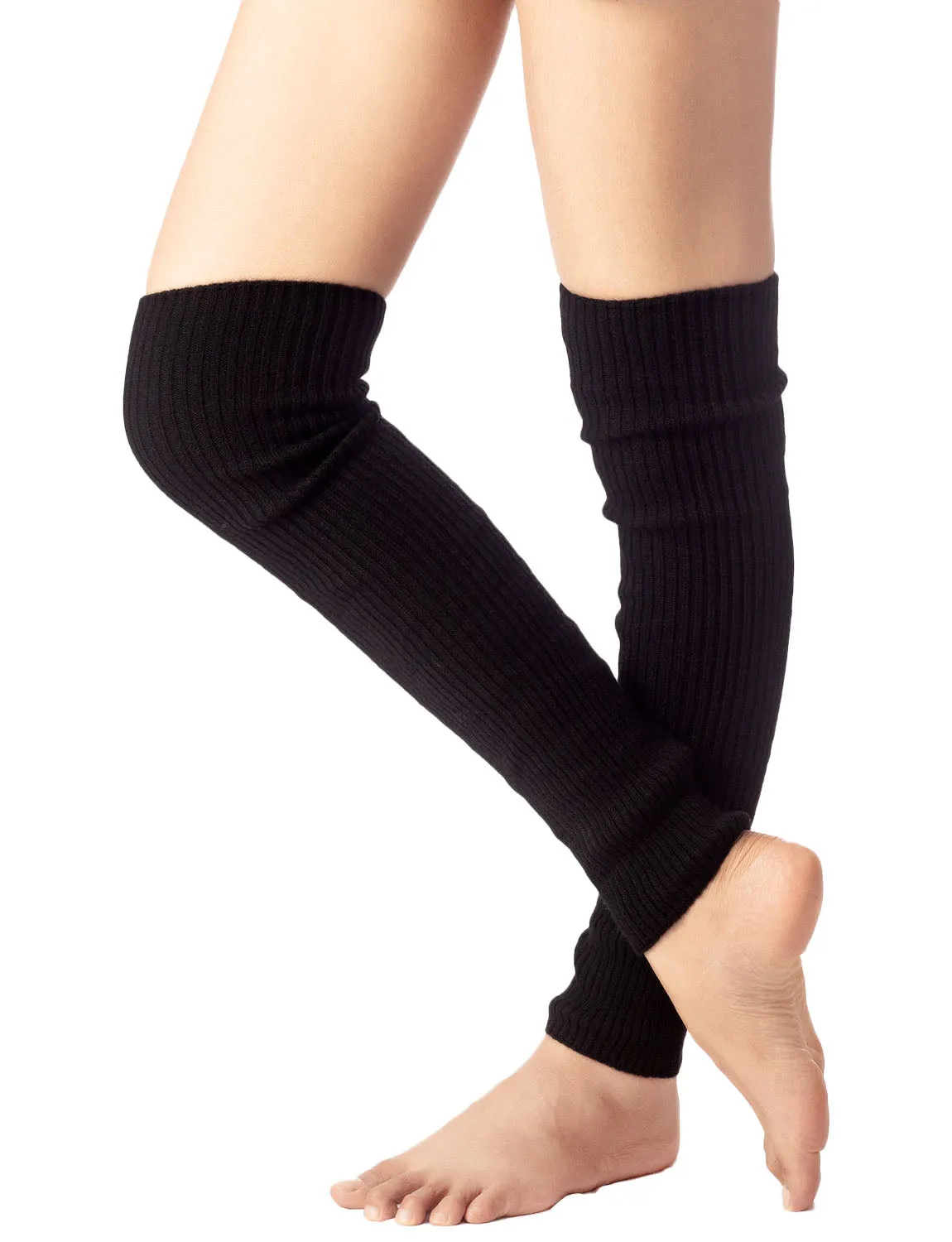 iB-iP Women's Ballet Dancer Aerobics Running Soft Stretchy Leg Warmer