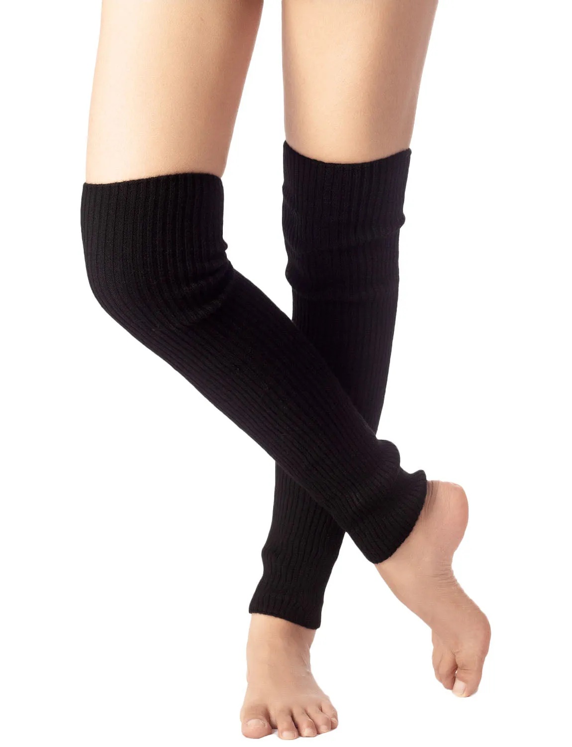 iB-iP Women's Ballet Dancer Aerobics Running Soft Stretchy Leg Warmer