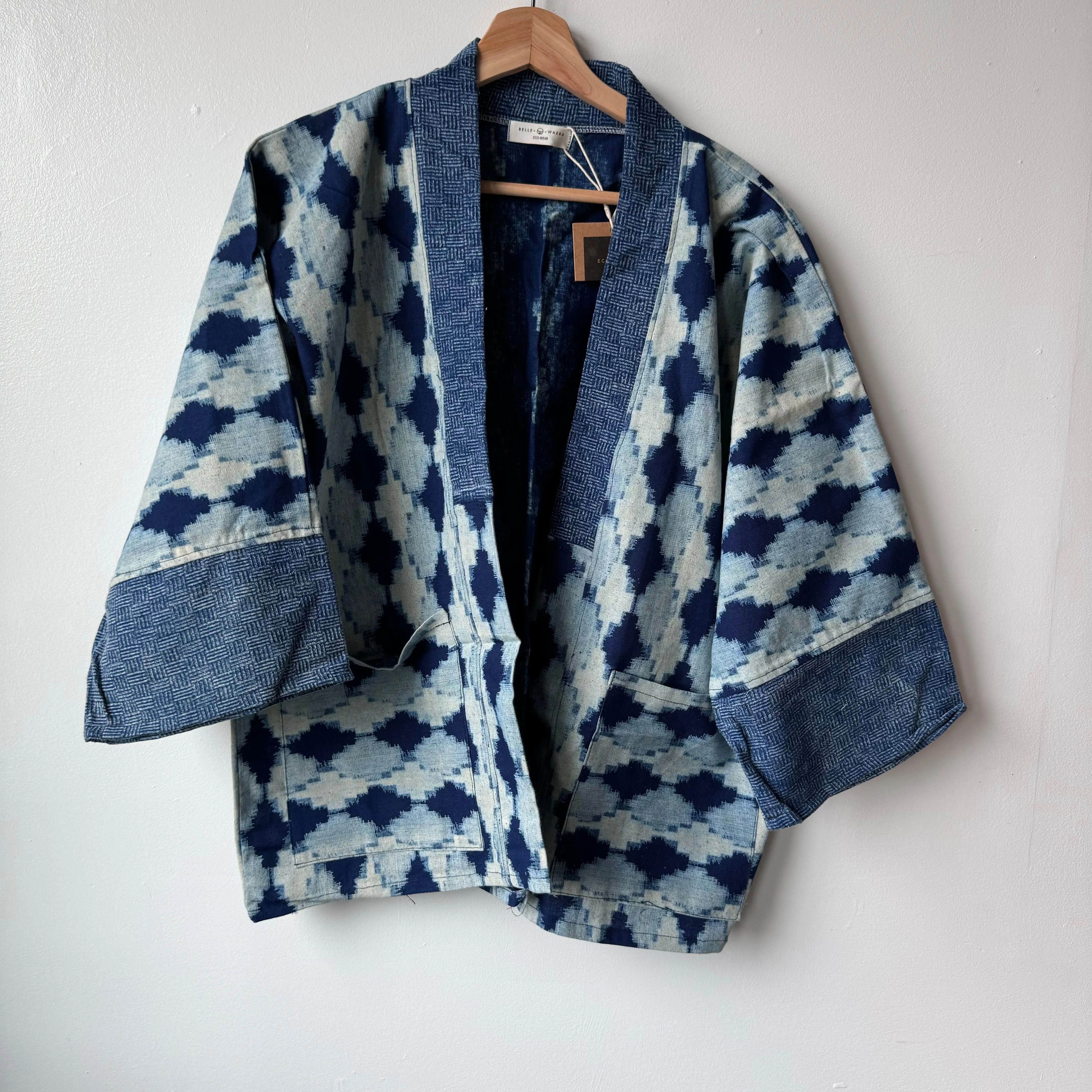 Indigo Happy Kimono 1 by Belle Waera