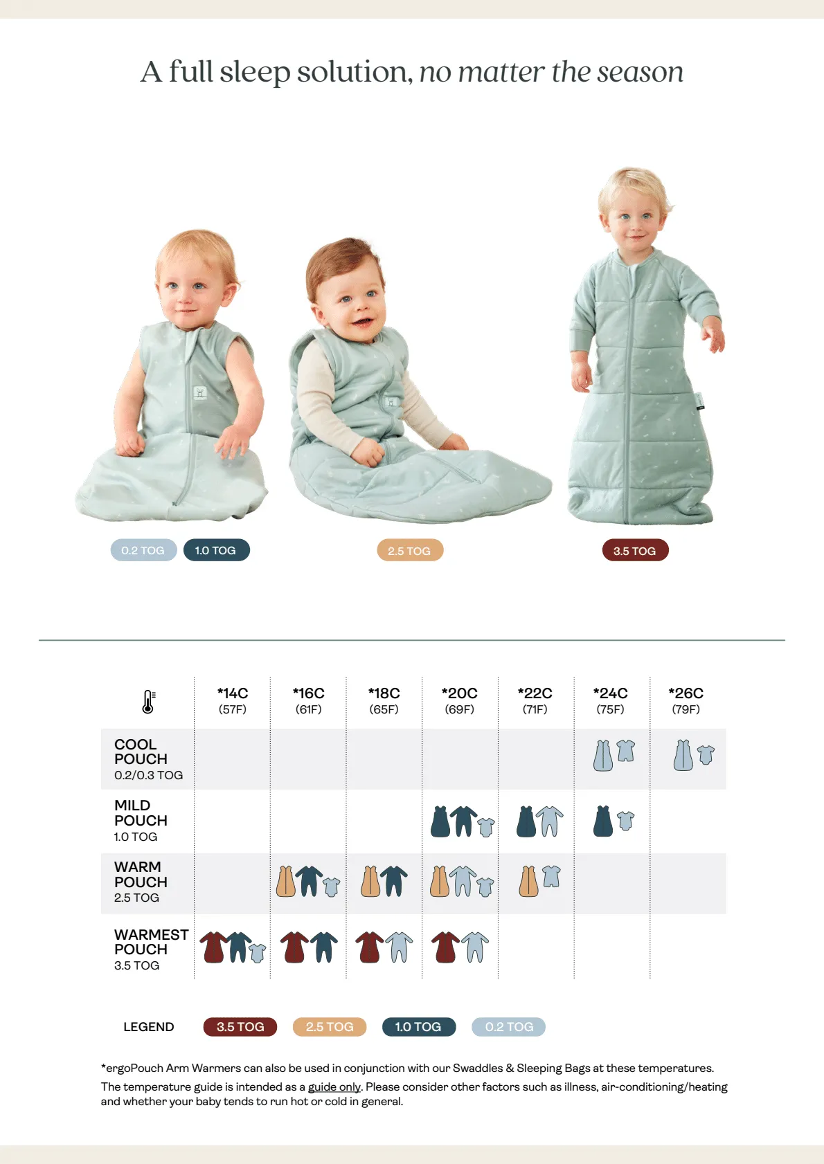 JERSEY SLEEPING BAG - 2.5 TOG