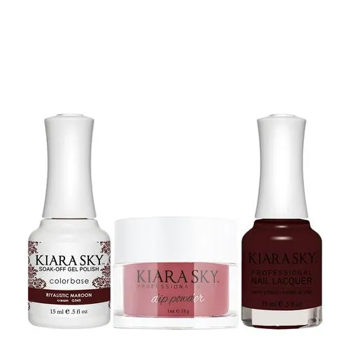 Kiara Sky Trio - #545 Riyalistic Maroon