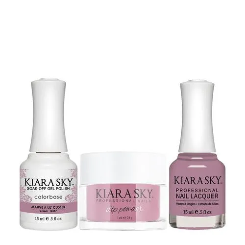 Kiara Sky Trio - #597 Mauve a Lil' Closer