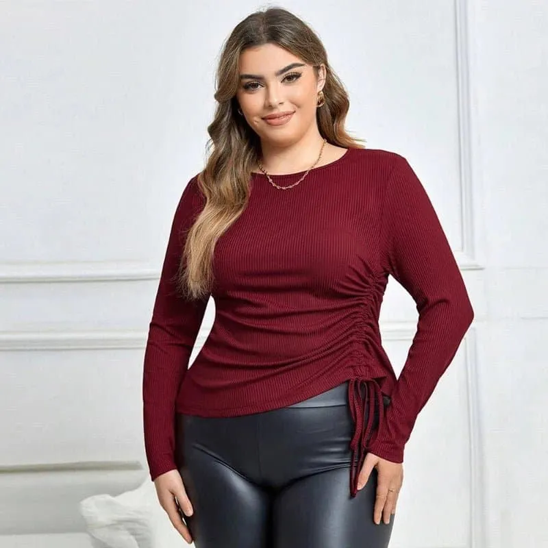 Knitted Casual Pullover Top