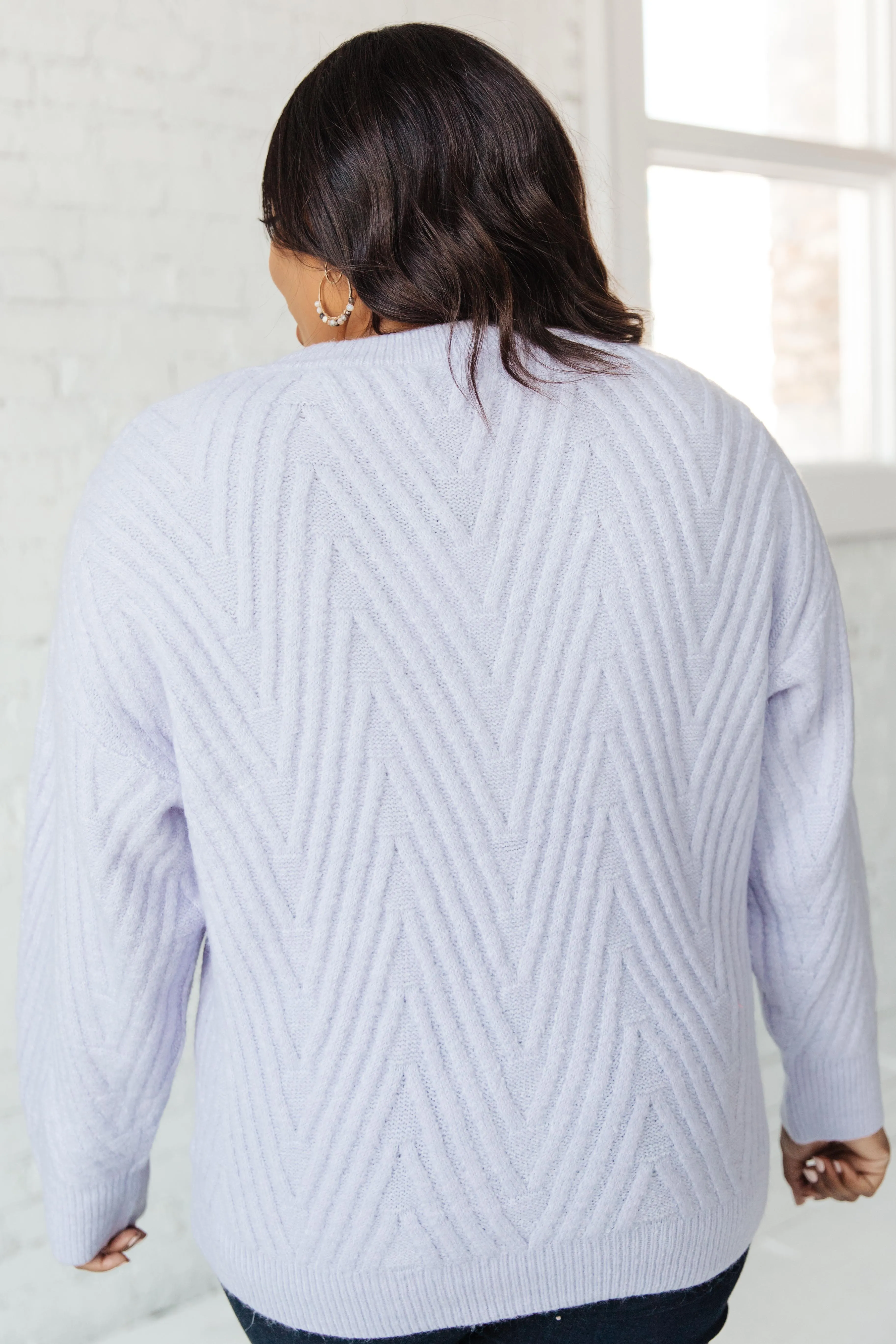 La-La Lux Sweater in Lavender