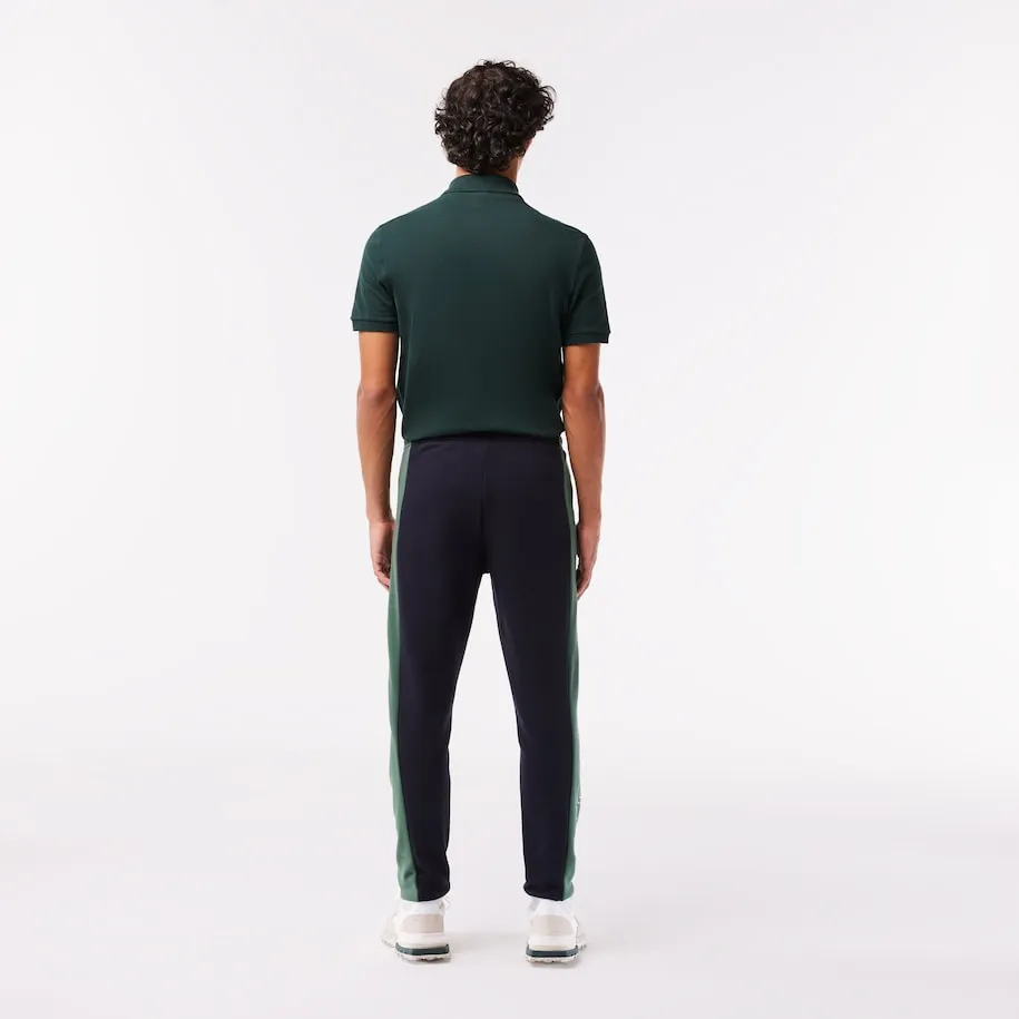 Lacoste Men's Tapered Fit Sidestripe Sweatpants