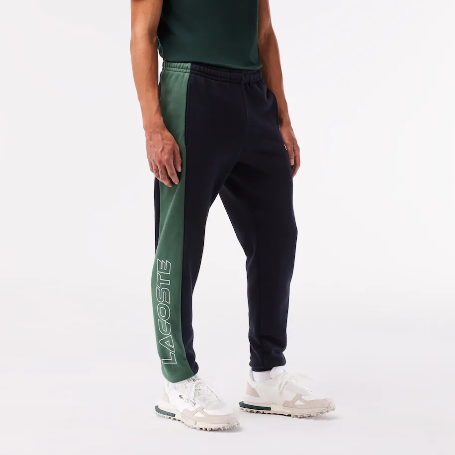 Lacoste Men's Tapered Fit Sidestripe Sweatpants