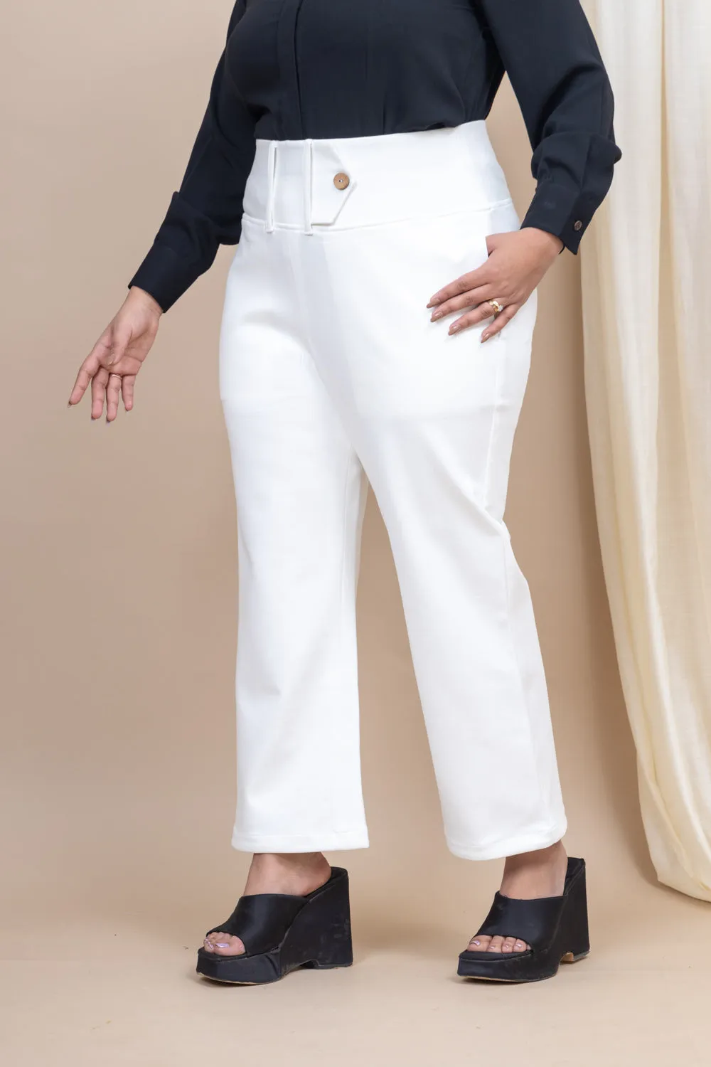 Lady Leader high waist Pants with pockets