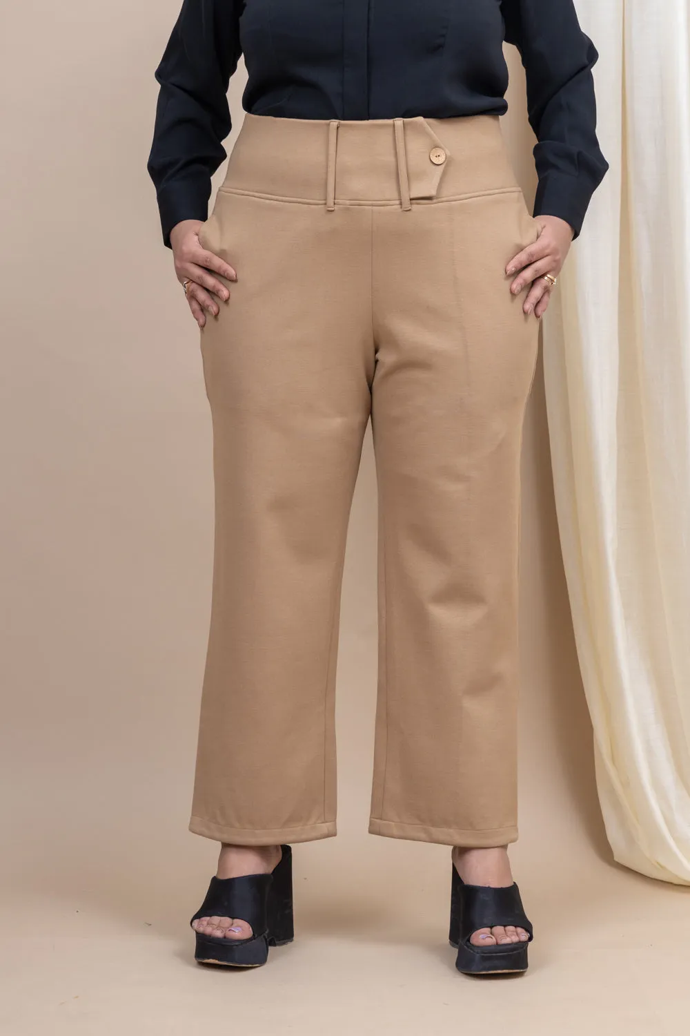 Lady Leader high waist Pants with pockets