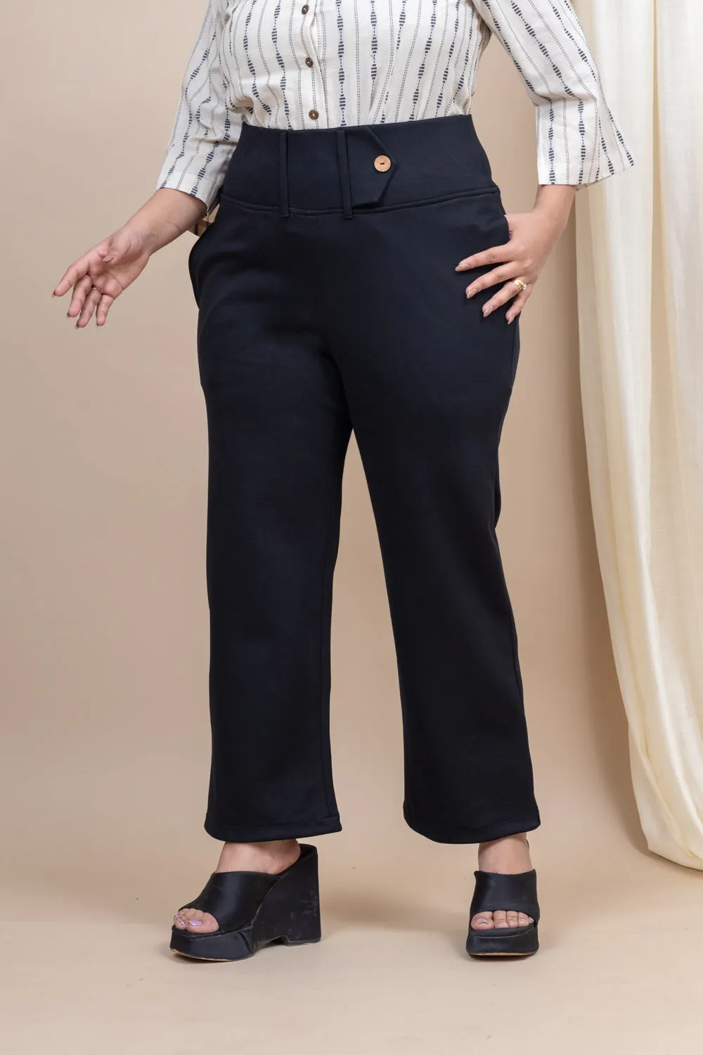 Lady Leader high waist Pants with pockets