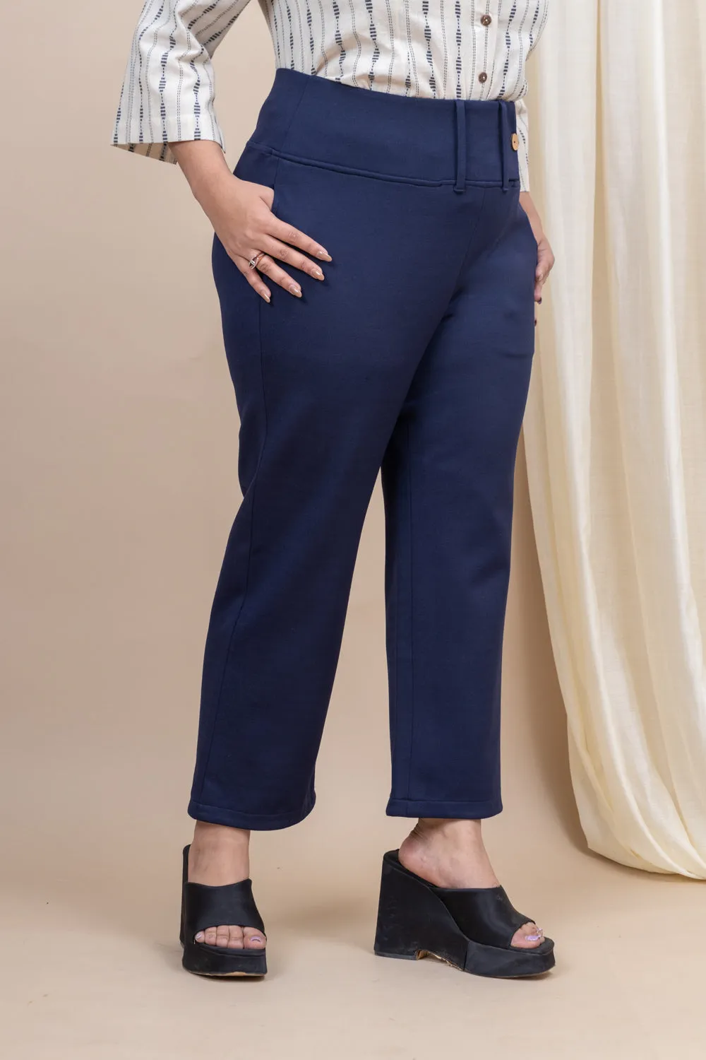 Lady Leader high waist Pants with pockets