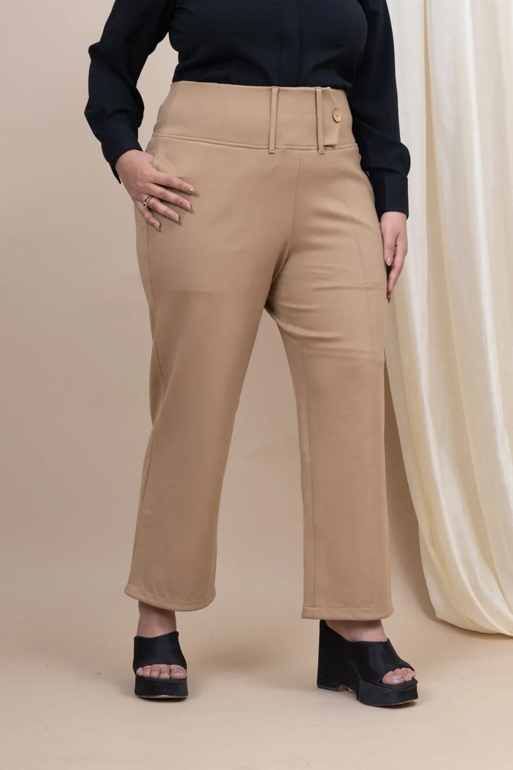 Lady Leader high waist Pants with pockets