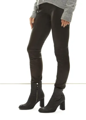 Leather Stretch Leggings