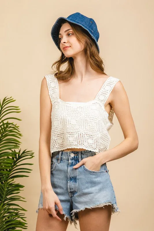 Lillia Crochet Tank